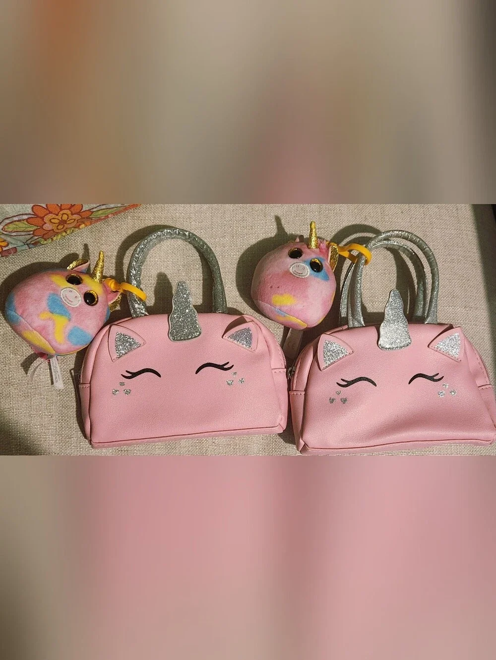Ty adorable pink